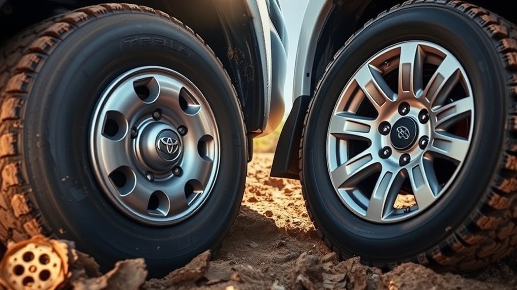 steel wheels enhance off roading