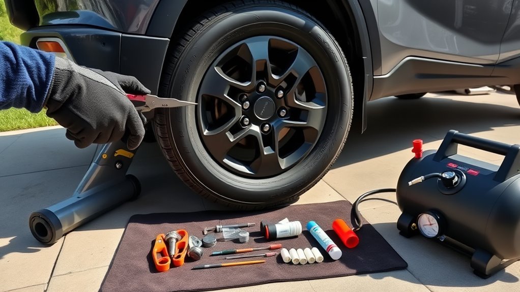 successful diy tire repairs