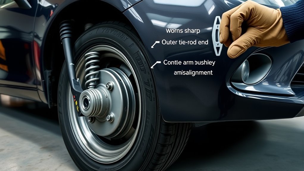 suspension wear causes feathering