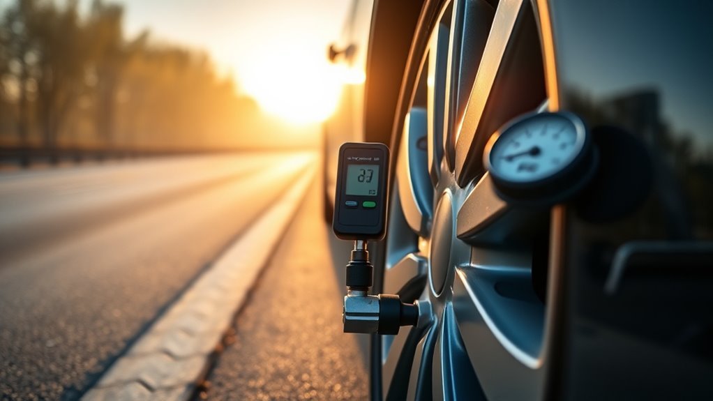 temperature affects tire pressure