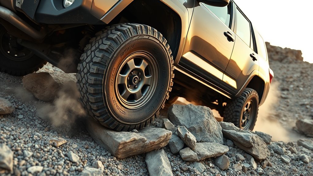Toyota 4Runner Crawl Control speed settings for different off-road terrain