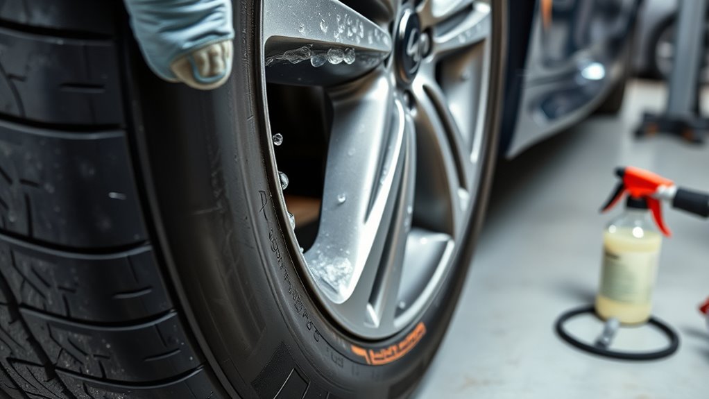 tire bead leak prevention