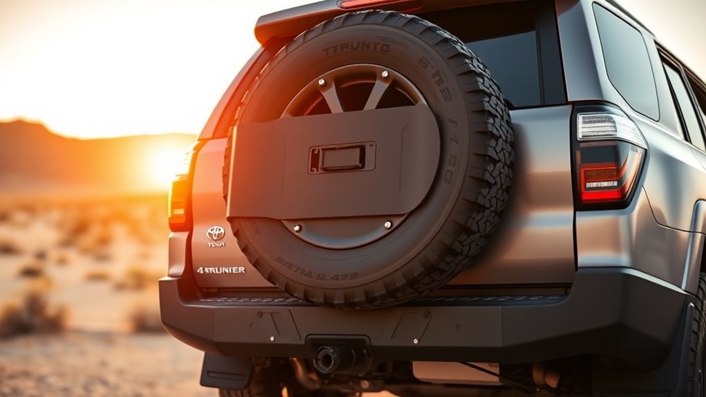 tire carrier installation considerations