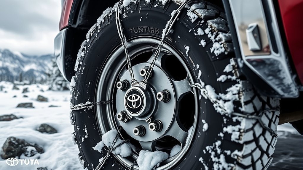 tire chain clearance assessment
