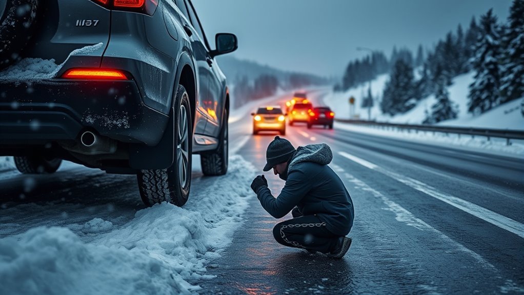 tire chains for winter safety