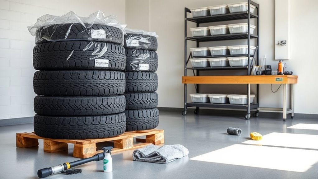 tire cleaning and inspection