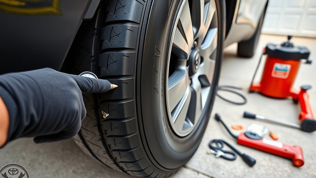 tire damage repair assessment