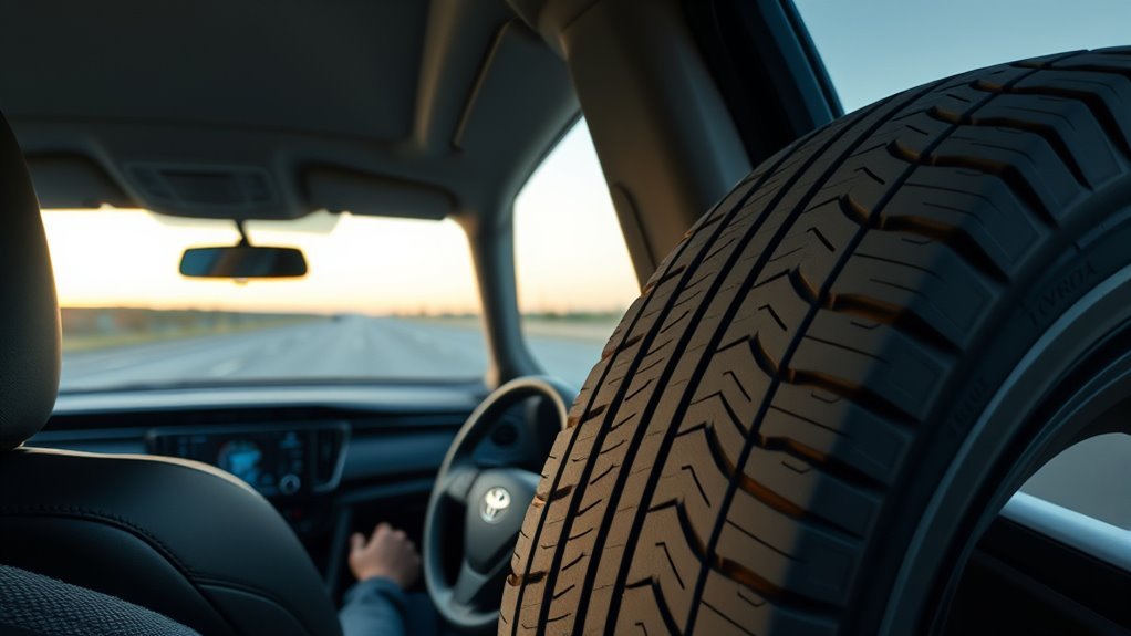 tire design influences cabin noise