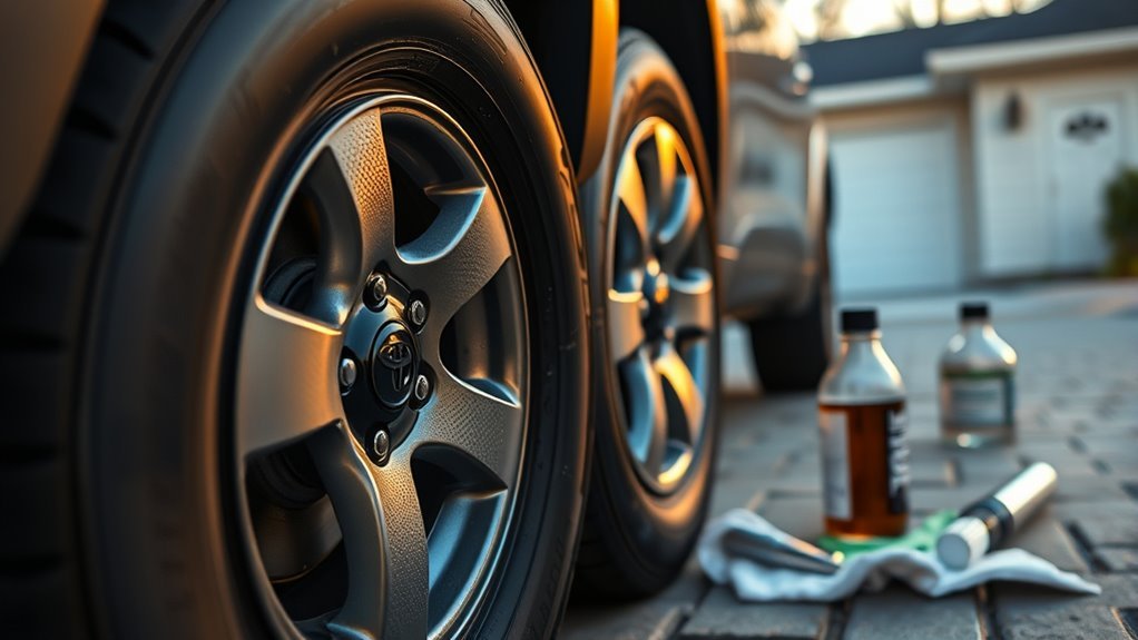 tire dressing safety for rav4