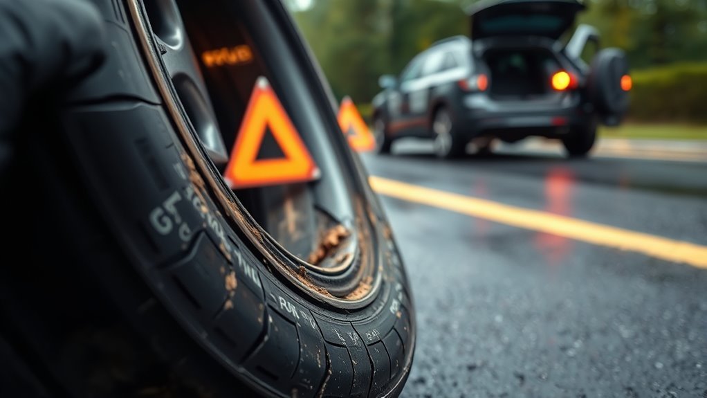 tire failure safety procedures