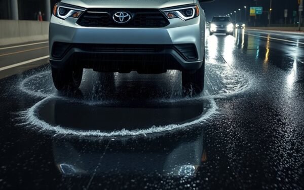 tire hydroplaning causes prevention