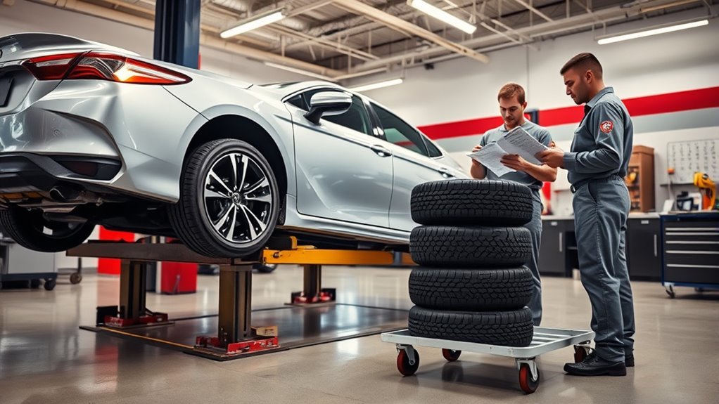 tire inspection and replacement