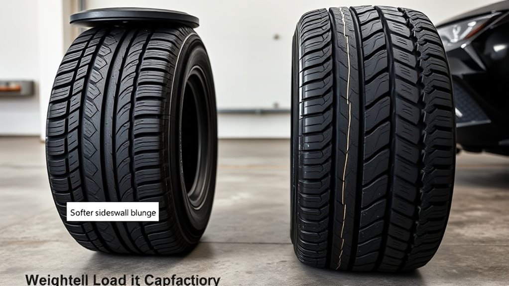 tire load capacity comparison
