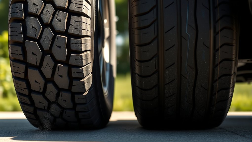 tire load range comparison