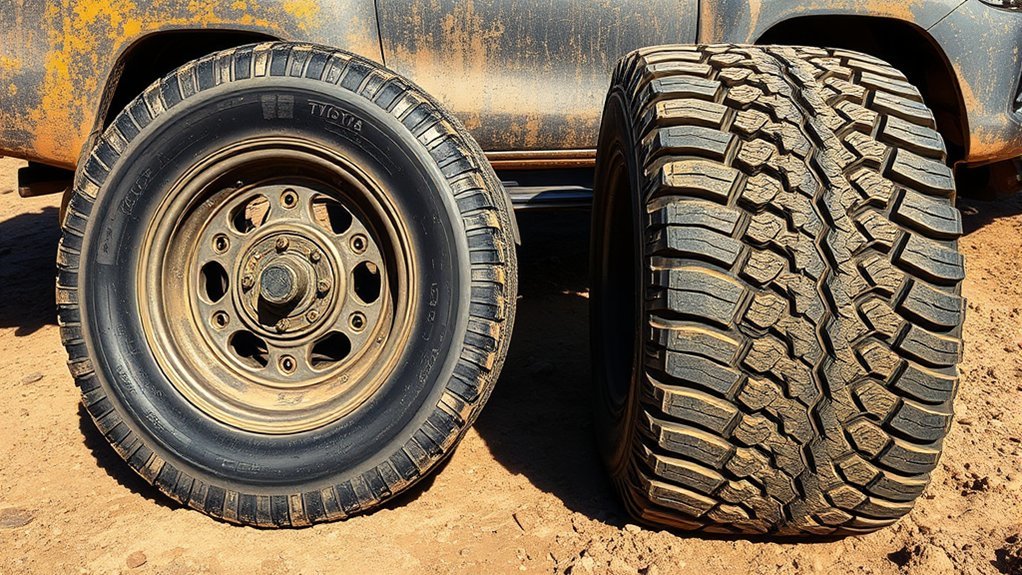 tire load ratings comparison