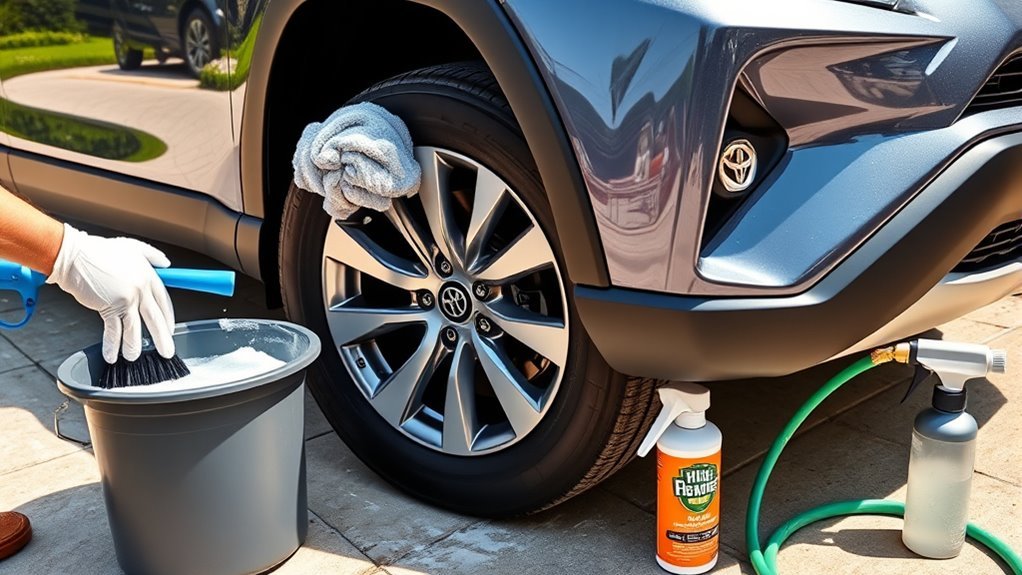 tire maintenance and cleaning