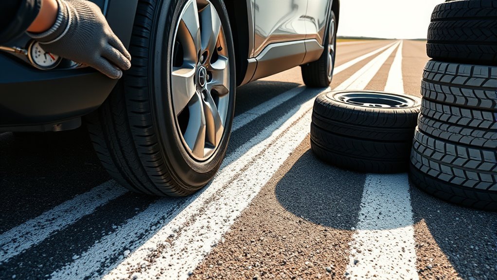 tire maintenance enhances braking performance