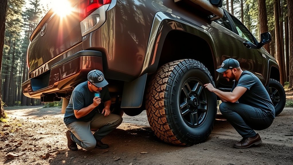 tire pressure enhances towing safety