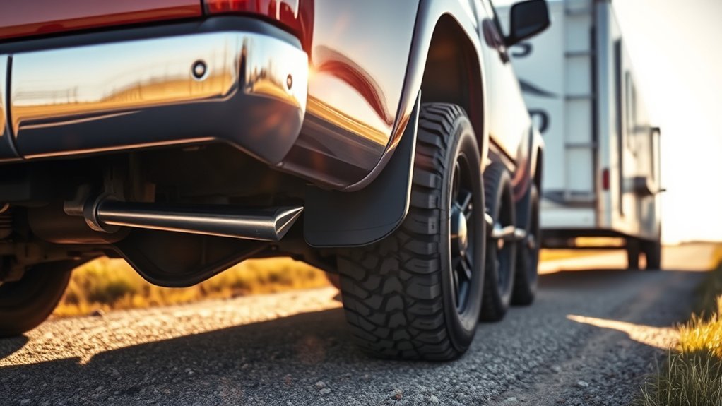 tire pressure ensures towing safety