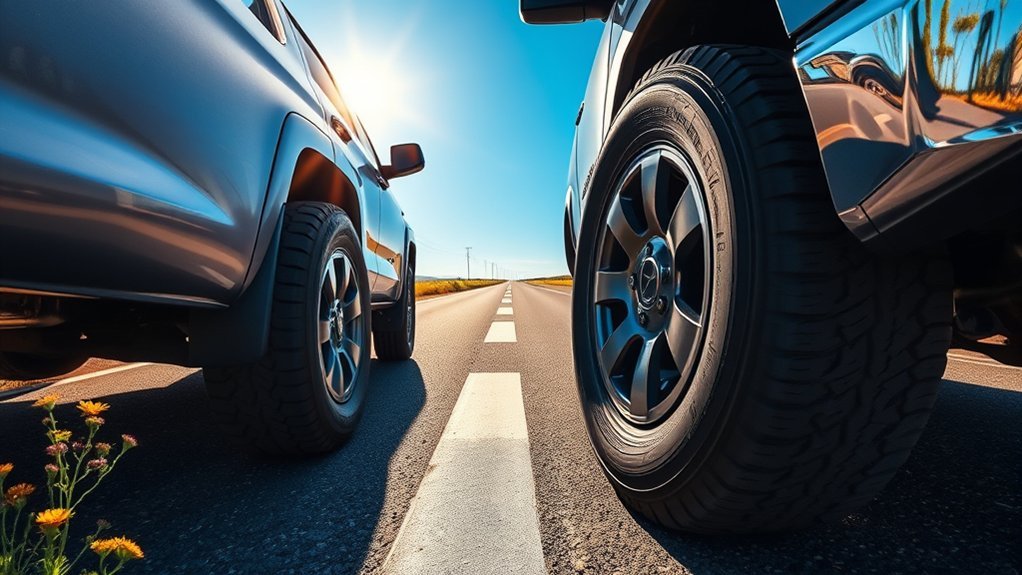 tire pressure factory vs real world