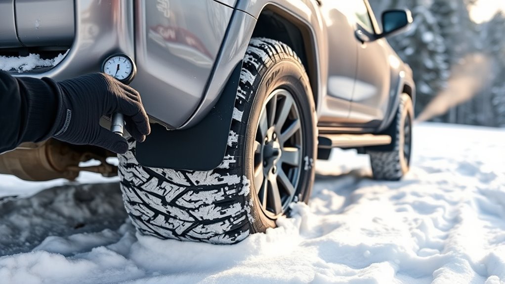 tire pressure for snow
