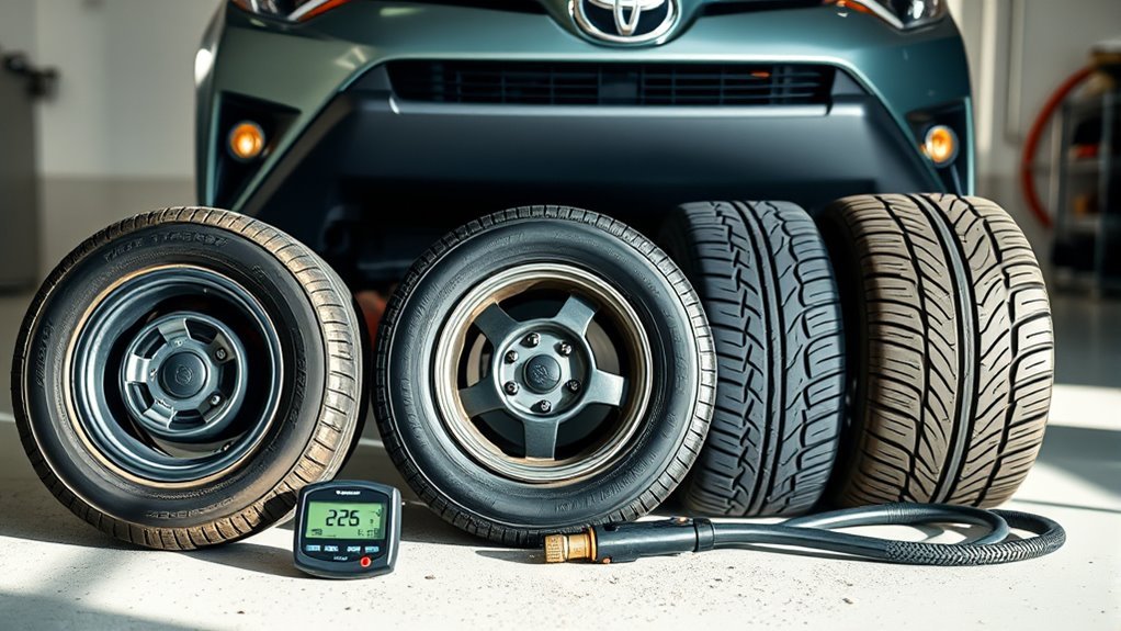 tire pressure impacts wear