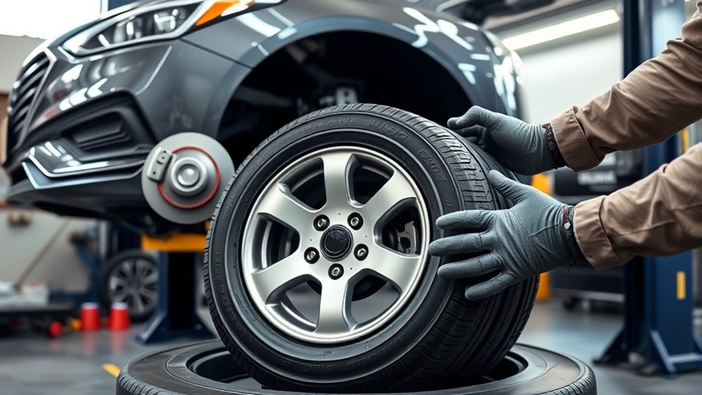 tire radial pull diagnosis