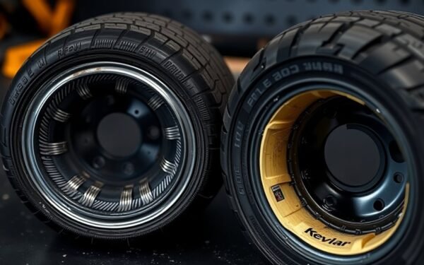 tire reinforcement material comparison