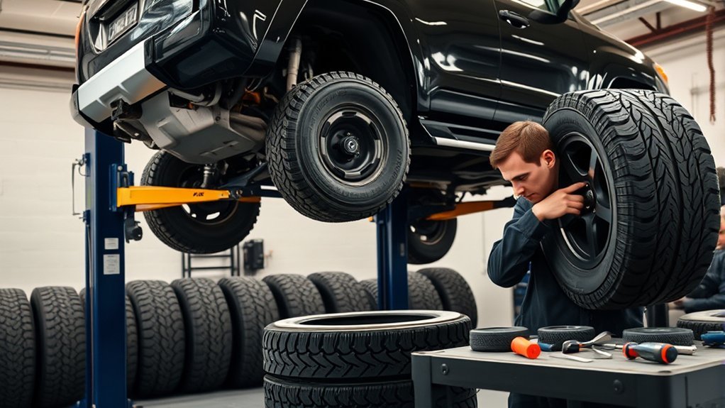 tire rotation directional differences