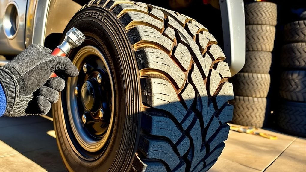 tire rotation increases noise