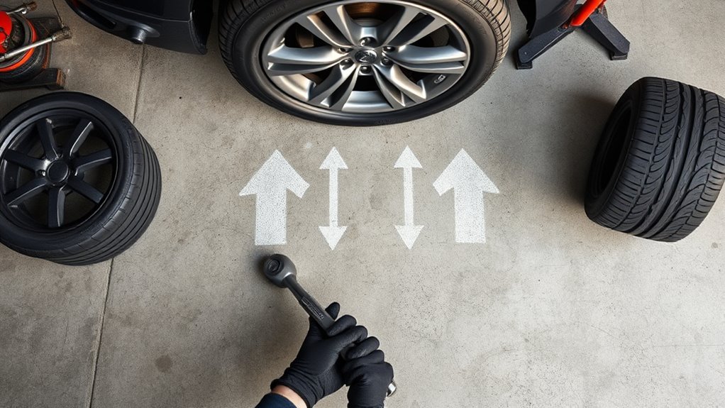 tire rotation patterns guide