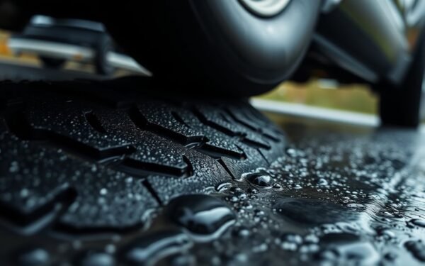 tire rubber influences grip