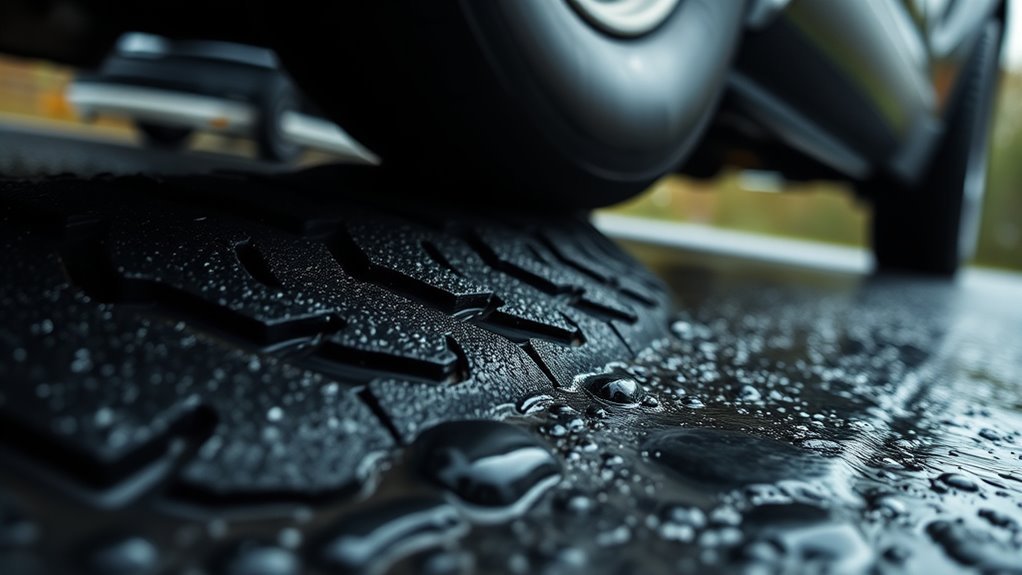 tire rubber influences grip