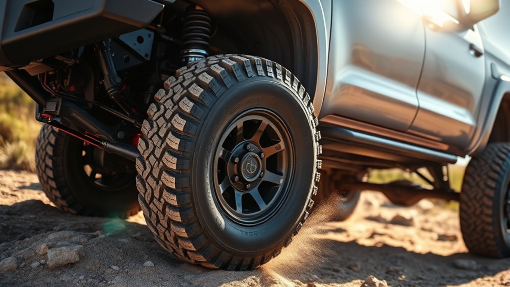 Toyota Tundra front tire rubbing after a lift kit at full steering lock