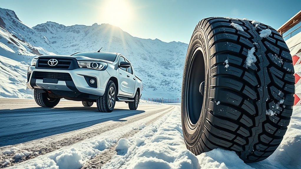 comparison of tire tread patterns for different driving conditions