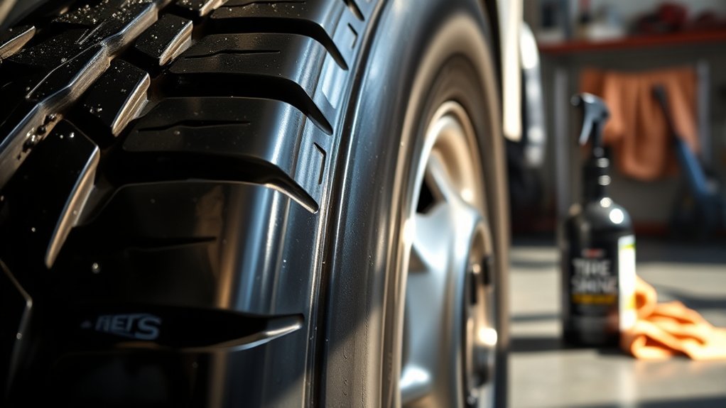 tire shine safety recommendations