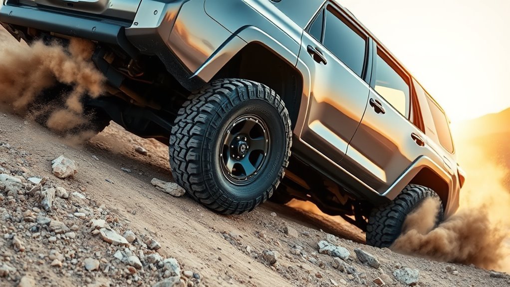 Comparing Toyota 4Runner tire sizes that may affect A-TRAC behavior