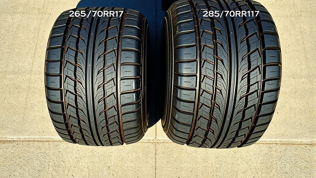 tire size comparison analysis