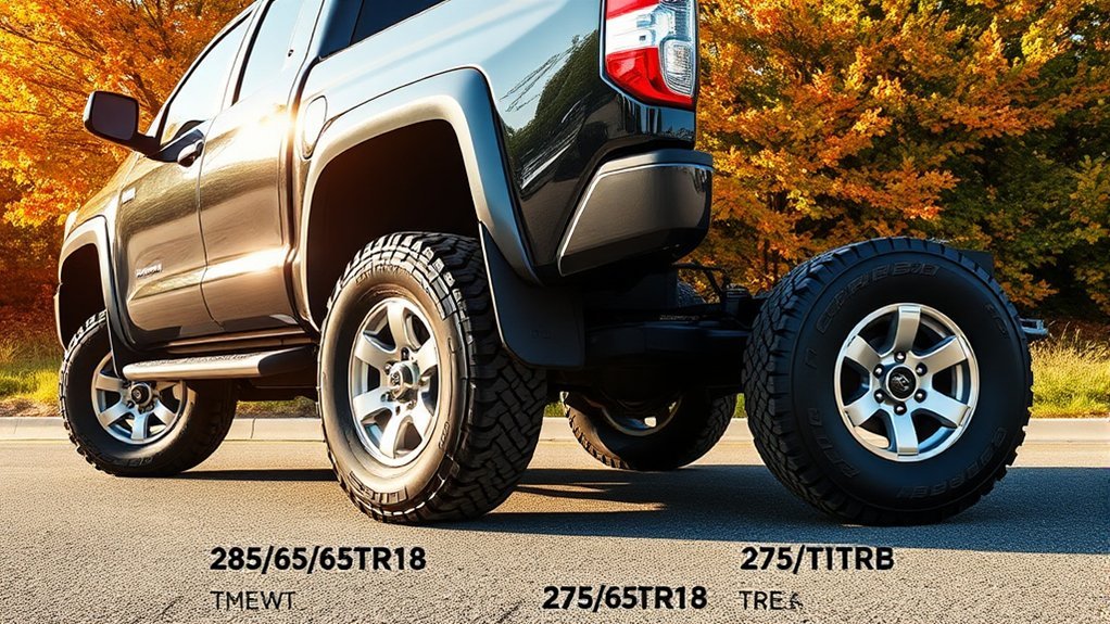 tire size comparison analysis