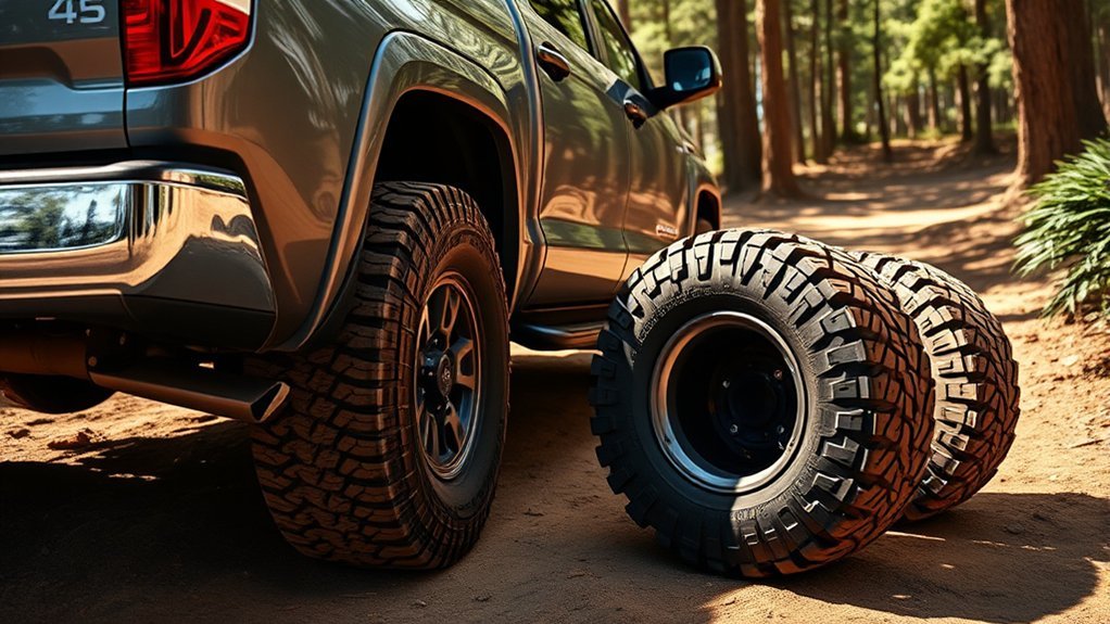 tire size impact comparison