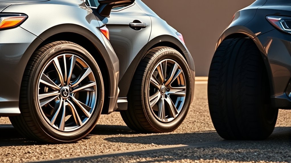tire sizes vary by trim