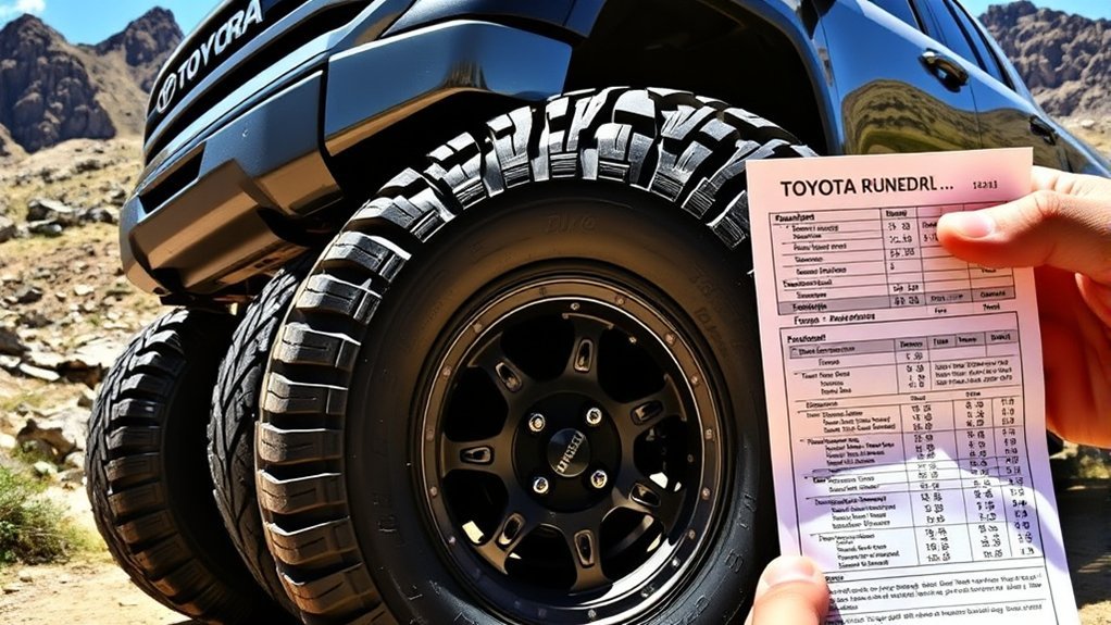 tire specifications for tundra