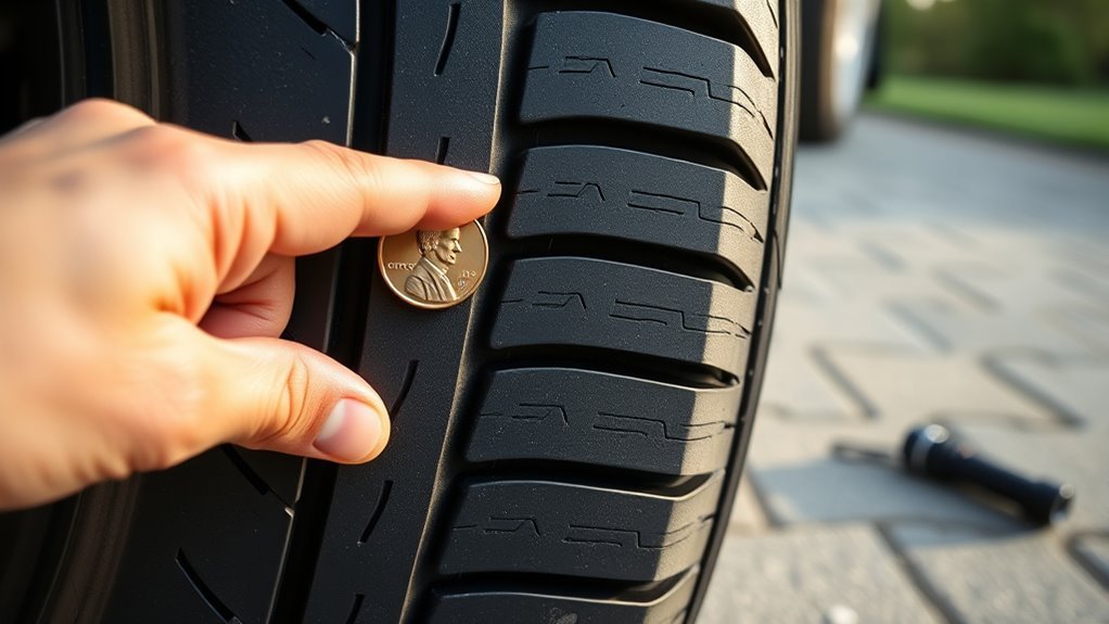 tire tread depth check