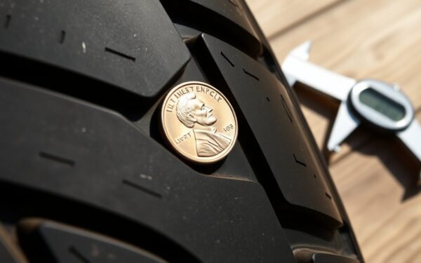 tire tread depth measurement