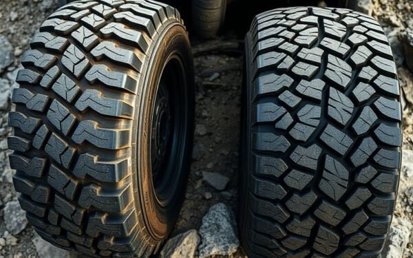 tire tread design comparison