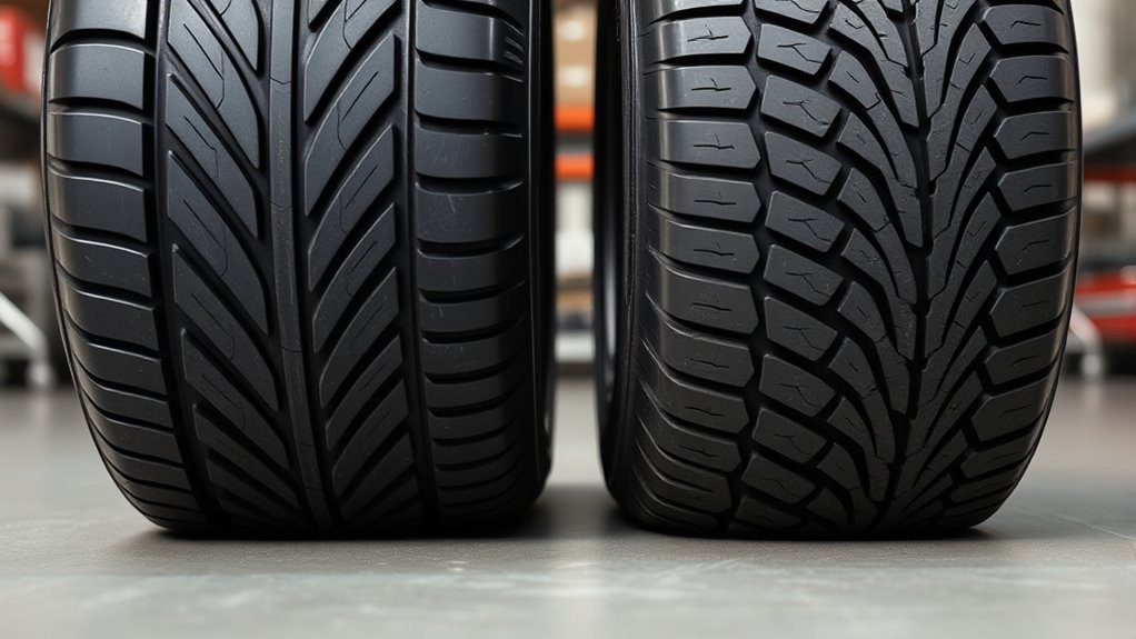 tire tread design comparison