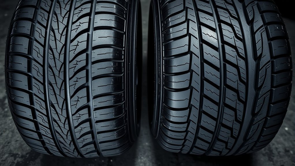 tire tread pattern comparison