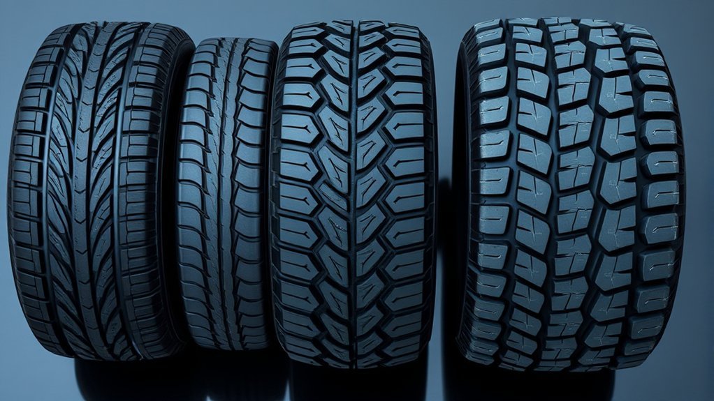 tire tread pattern types