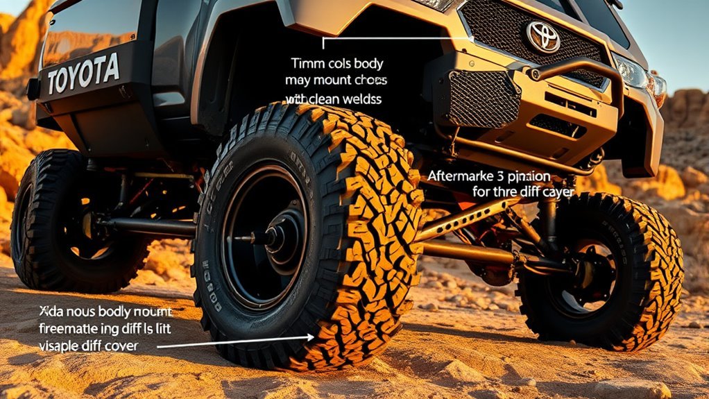 tire upgrade requires modifications