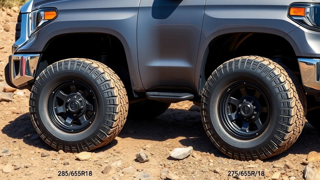 tire width clearance issues